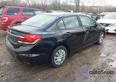 2013 Honda Civic Lx из США, поврежденный, VIN 2HGFB2F59DH512118